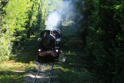 locomotive train vapeur  AJECTA longueville seine et marne