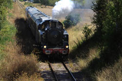 locomotive train vapeur  AJECTA longueville seine et marne